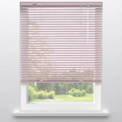 Kwantum Aluminium Jaloezieën|Houten Jaloezieën*Aluminium Jaloezie Belle 25mm Roze