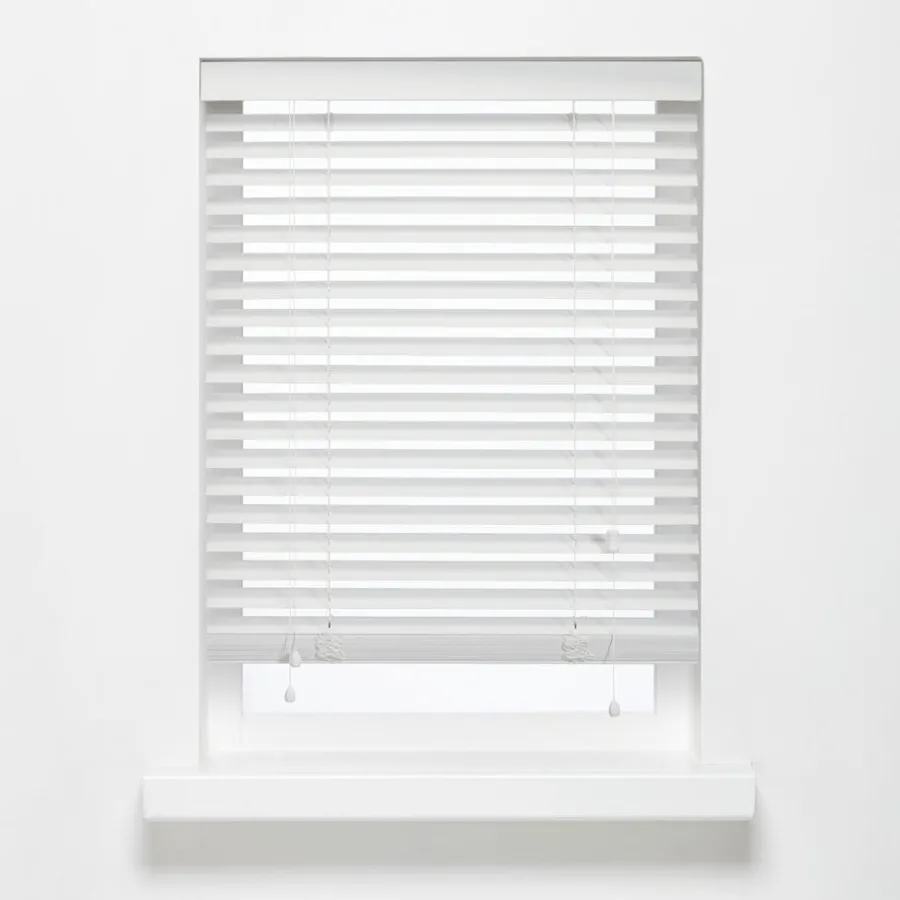 Kwantum Jaloezieën*Bamboe Jaloezie Jax Wit 140x175 Cm 140X175CM