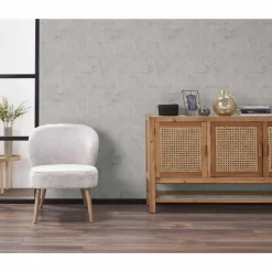 Kwantum Vliesbehang*Behang Cynthia Grijs