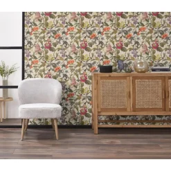 Kwantum Vliesbehang*Behang Daisy