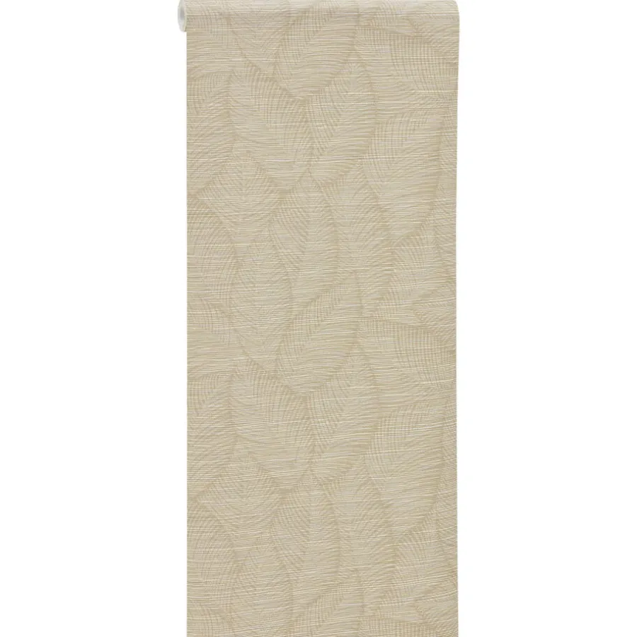 Kwantum Vliesbehang*Behang Elisa Zand