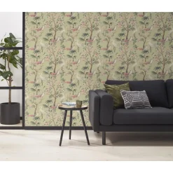 Kwantum Vliesbehang*Behang Emma Groen