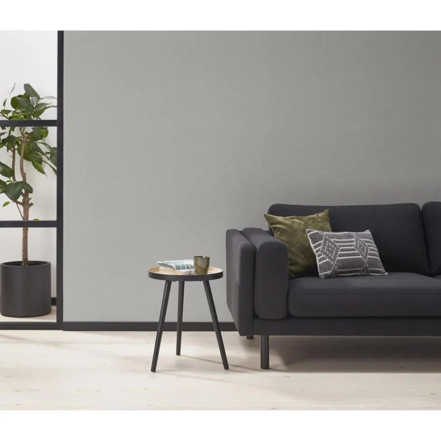 Kwantum Vliesbehang*Behang Jesse Grijs