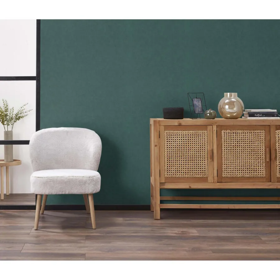 Kwantum Vliesbehang*Behang Kira Donkergroen Dr.Groen