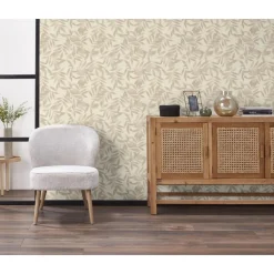 Kwantum Vliesbehang*Behang Margreth Zand