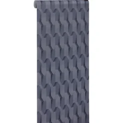 Kwantum Vliesbehang*Behang Pixie Blauw