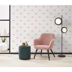 Kwantum Vliesbehang*Behang Riemke Wit