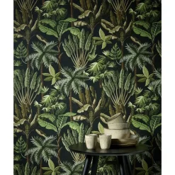 Kwantum Vliesbehang*Behang Sep Groen