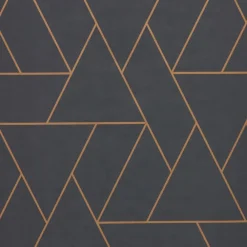 Kwantum Vliesbehang*Behang Ties Antraciet