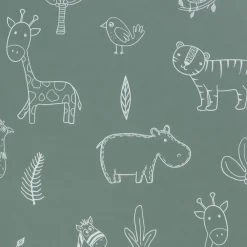 Kwantum Vliesbehang*Behang Veerle Groen