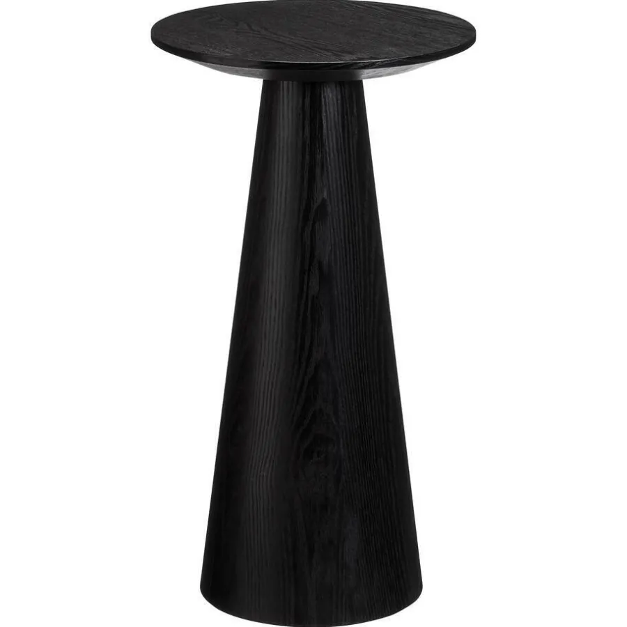 Kwantum Bijzettafels*Bijzettafel Cone 35cm Zwart