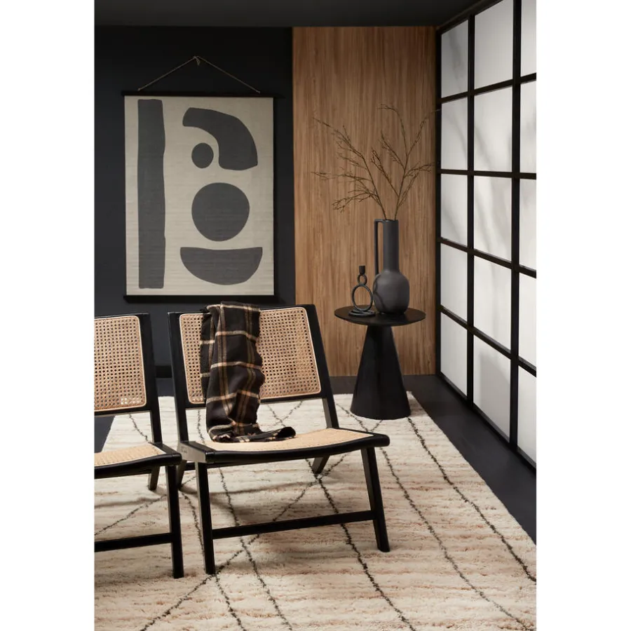 Kwantum Salontafels|Bijzettafels*Bijzettafel Cone 45cm Zwart