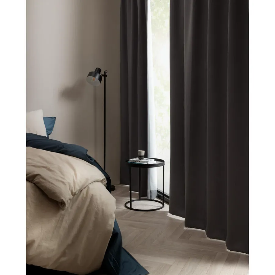 Kwantum Bijzettafels*Bijzettafel Marzio Zwart ø 34 Cm Ø034CM