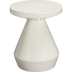 Kwantum Bijzettafels*Bijzettafel Povo Zand ø 40x40 Cm