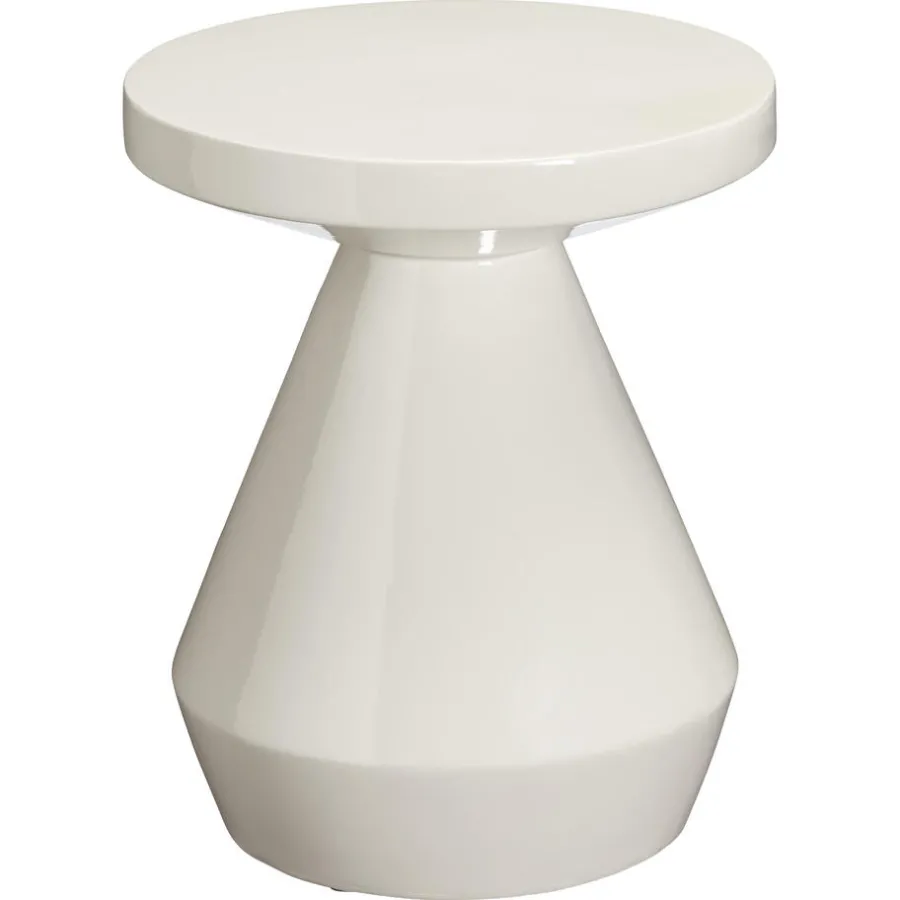 Kwantum Bijzettafels*Bijzettafel Povo Zand ø 40x40 Cm