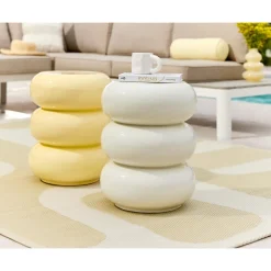 Kwantum Bijzettafels*Bijzettafel Ribera Wit