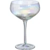 Kwantum Glazen|Glazen*Champagneglas Ribbel Holo - 370 Ml