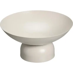 Kwantum Decoratie Schalen*Decoratieschaal Op Voet Winston Beige