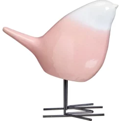 Kwantum Decoratie Beelden*Decoratievogel Bresse Roze 16 Cm