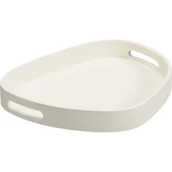 Kwantum Dienbladen*Dienblad Organic Hout Off-White Offwhite