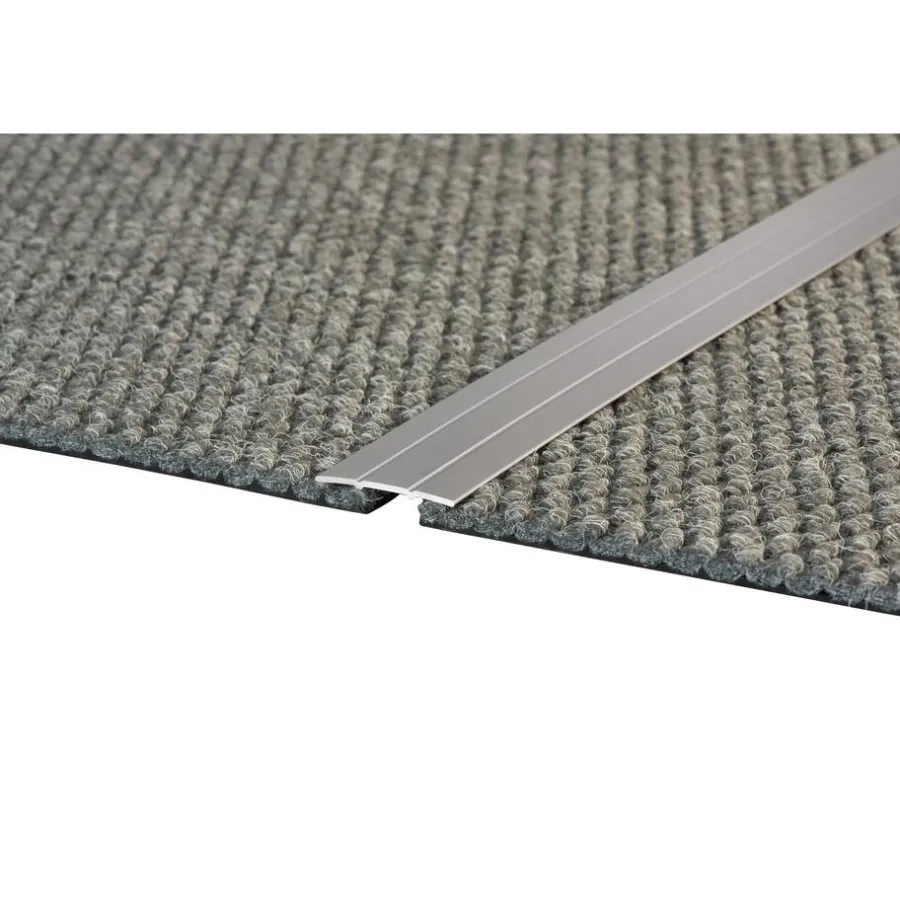 Kwantum Plinten*Dilatatieprofiel Staal Rvs 270 Cm