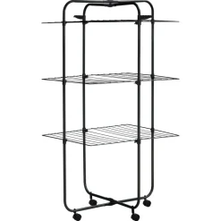 Kwantum Droogrekken*Droogtoren 3 Laags Zwart