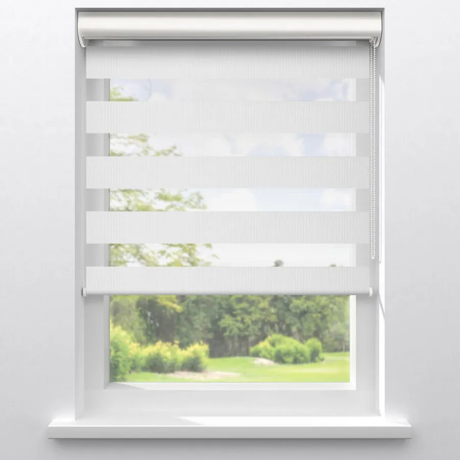 Kwantum Duo-Rolgordijnen*Duo Rolgordijn Dean Wit