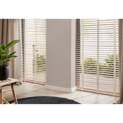 Kwantum Jaloezieën*Fenstr Bamboe Jaloezie Wietze Beige 50mm Naturel