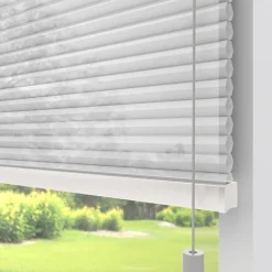 Kwantum Plisségordijnen*Fenstr Dubbel Plissé Jana Lichtdoorlatend Wit