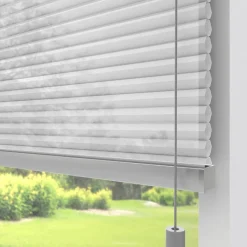 Kwantum Plisségordijnen*Fenstr Dubbel Plissé Lizzy Lichtdoorlatend Wit