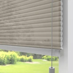 Kwantum Plisségordijnen|Isolerende Gordijnen*Fenstr Dubbel Plissé Lizzy Lichtdoorlatend Zand