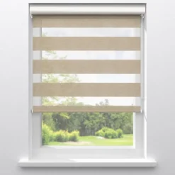 Kwantum Duo-Rolgordijnen*Fenstr Duo Rolgordijn Noan Naturel