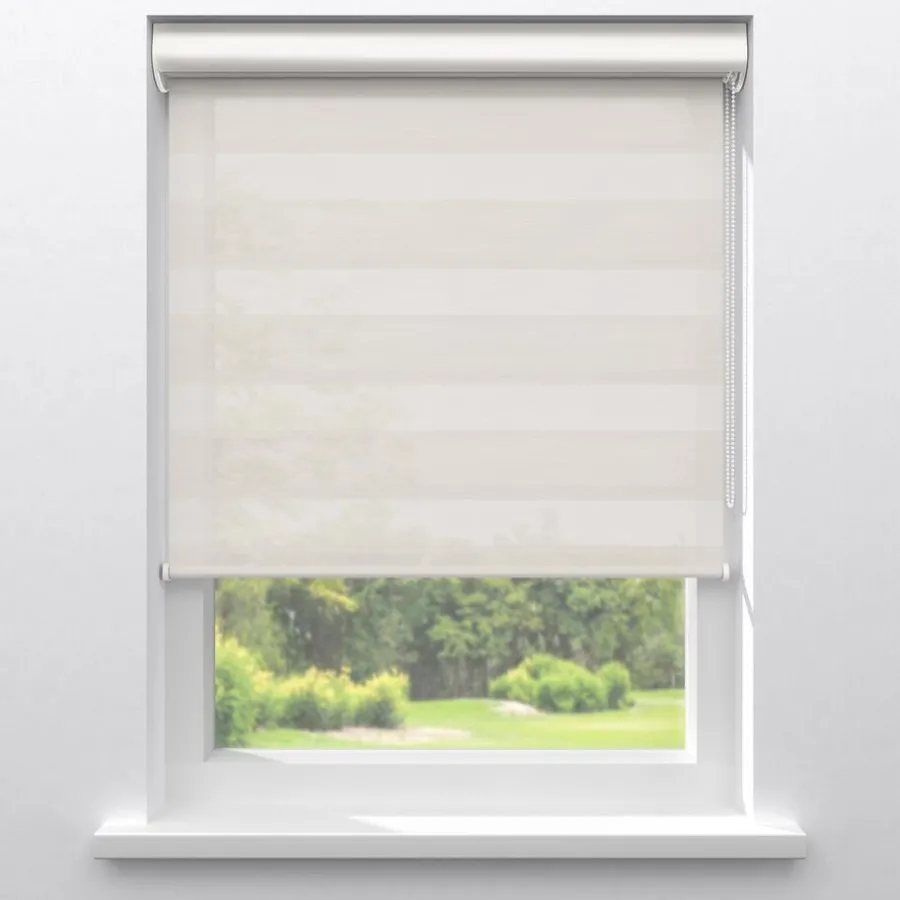 Kwantum Duo-Rolgordijnen*Fenstr Duo Rolgordijn Robin Offwhite