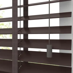 Kwantum Houten Jaloezieën|Jaloezieën*Fenstr Houten Jaloezie Harm Bruin 50mm