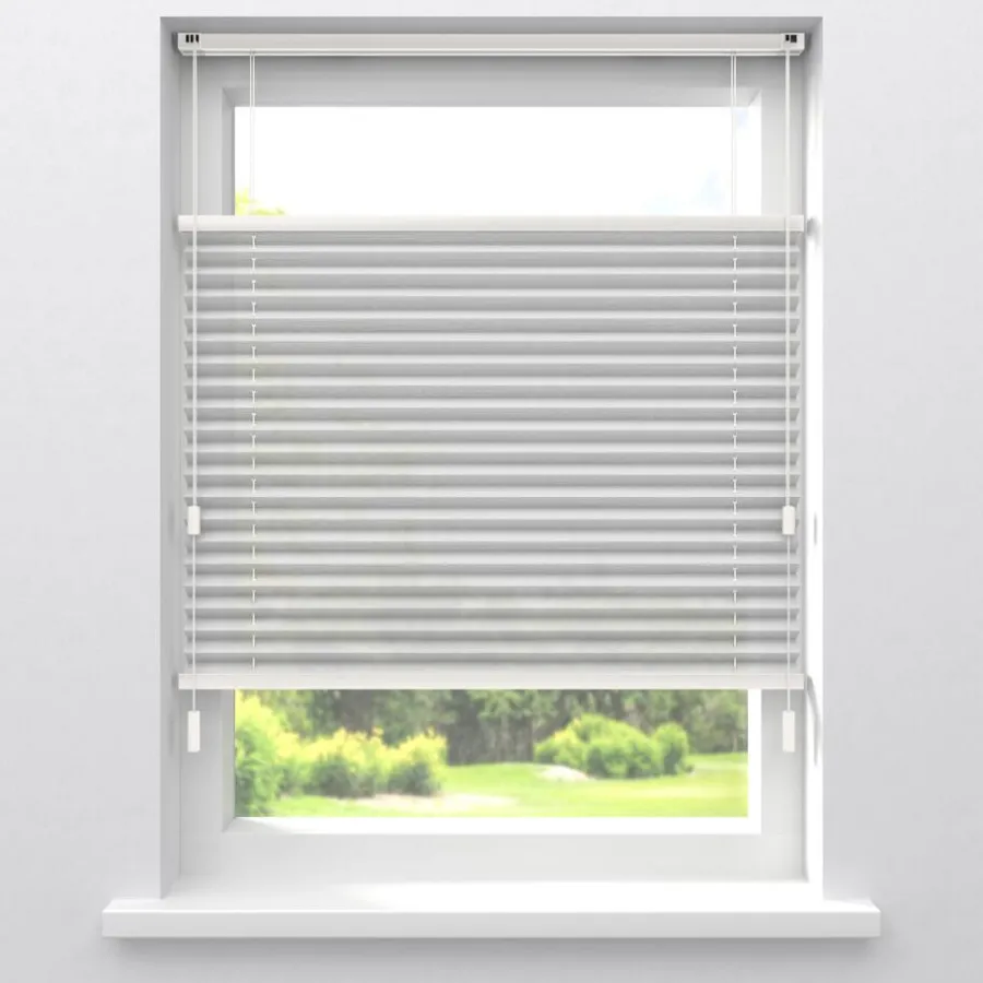 Kwantum Plisségordijnen*Fenstr Plissé Lina Transparant Wit