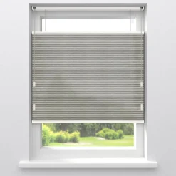 Kwantum Plisségordijnen*Fenstr Plisségordijn Pip Lichtdoorlatend LichtBruin