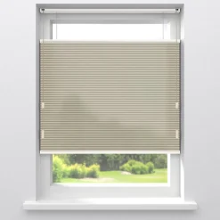 Kwantum Plisségordijnen*Fenstr Plisségordijn Raya Lichtdoorlatend Taupe