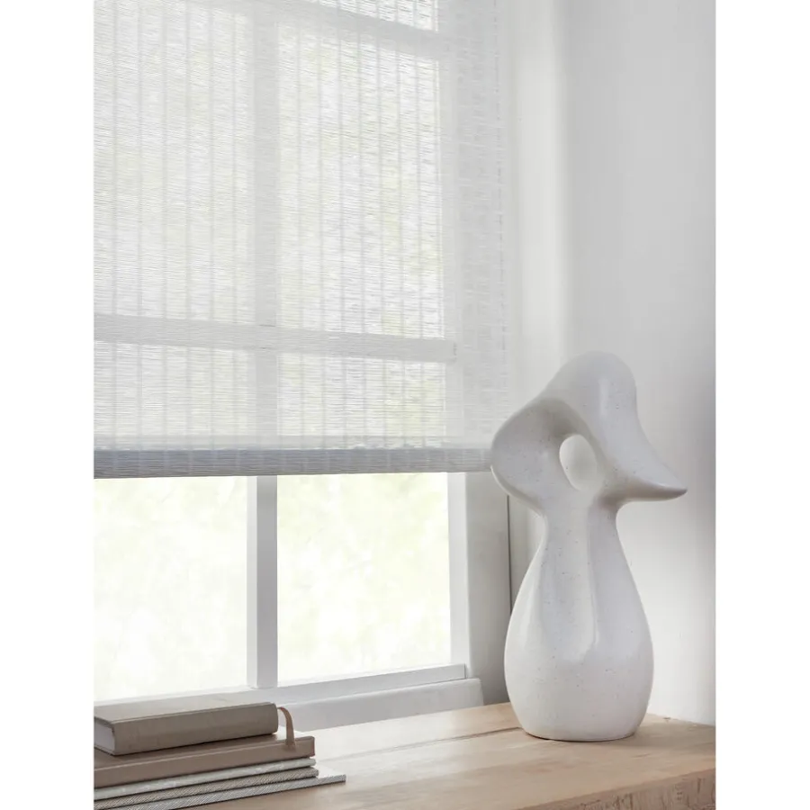 Kwantum Rolgordijnen*Fenstr Rolgordijn Fem Transparant Wit