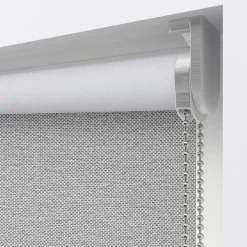 Kwantum Rolgordijnen*Fenstr Rolgordijn Fiene Verduisterend LichtGrijs