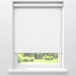 Kwantum Rolgordijnen*Fenstr Rolgordijn Iris Lichtdoorlatend Wit