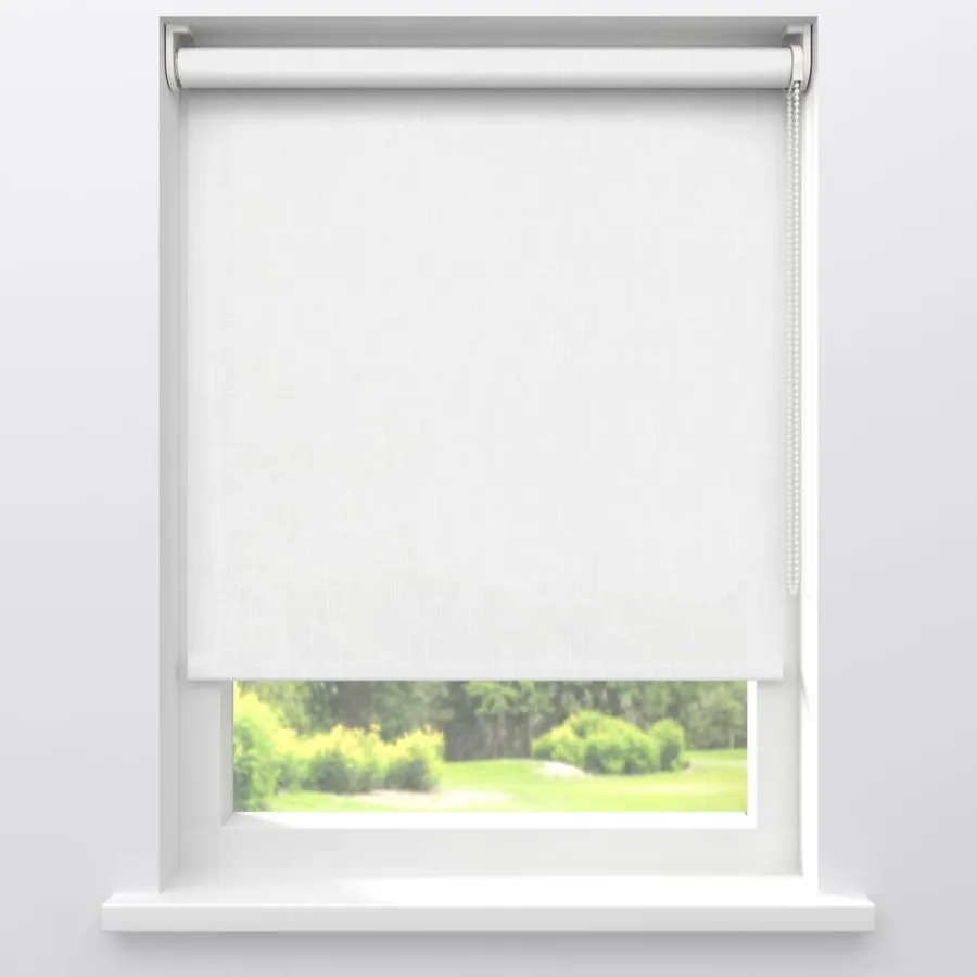 Kwantum Rolgordijnen*Fenstr Rolgordijn Iris Lichtdoorlatend Wit
