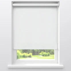 Kwantum Rolgordijnen*Fenstr Rolgordijn Jara Lichtdoorlatend Wit