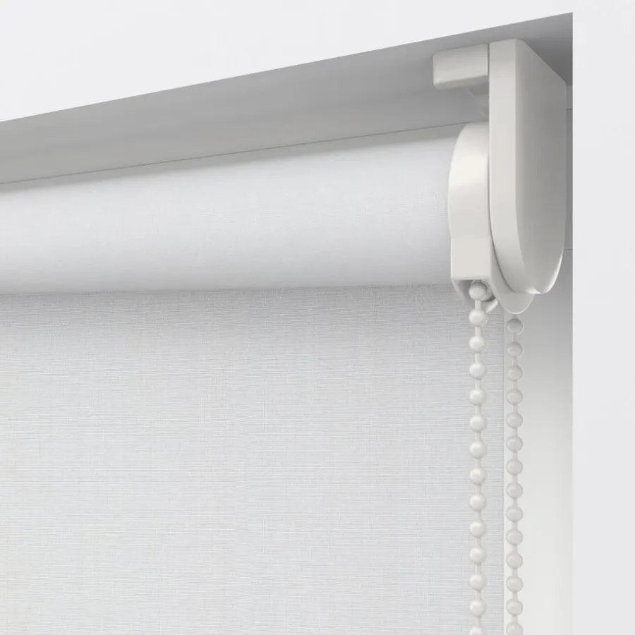 Kwantum Rolgordijnen*Fenstr Rolgordijn Jara Lichtdoorlatend Wit