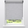 Kwantum Rolgordijnen*Fenstr Rolgordijn Jeske Grijs Lichtdoorlatend