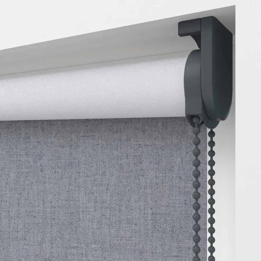 Kwantum Rolgordijnen*Fenstr Rolgordijn Liv Verduisterend Grijs
