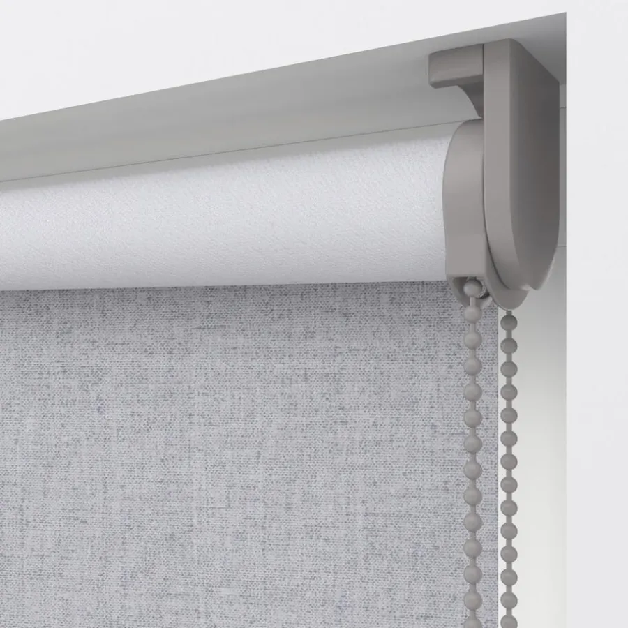 Kwantum Rolgordijnen*Fenstr Rolgordijn Liv Verduisterend LichtGrijs