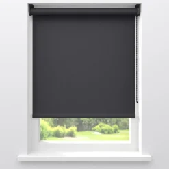 Kwantum Rolgordijnen*Fenstr Rolgordijn Liz Lichtdoorlatend Antraciet