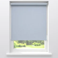 Kwantum Rolgordijnen*Fenstr Rolgordijn Mara Licht Grijs Verduisterend LichtGrijs