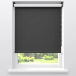 Kwantum Rolgordijnen*Fenstr Rolgordijn Noor Verduisterend Antraciet
