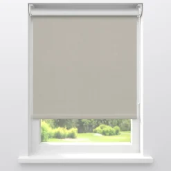 Kwantum Rolgordijnen*Fenstr Rolgordijn Noor Cement Verduisterend Greige